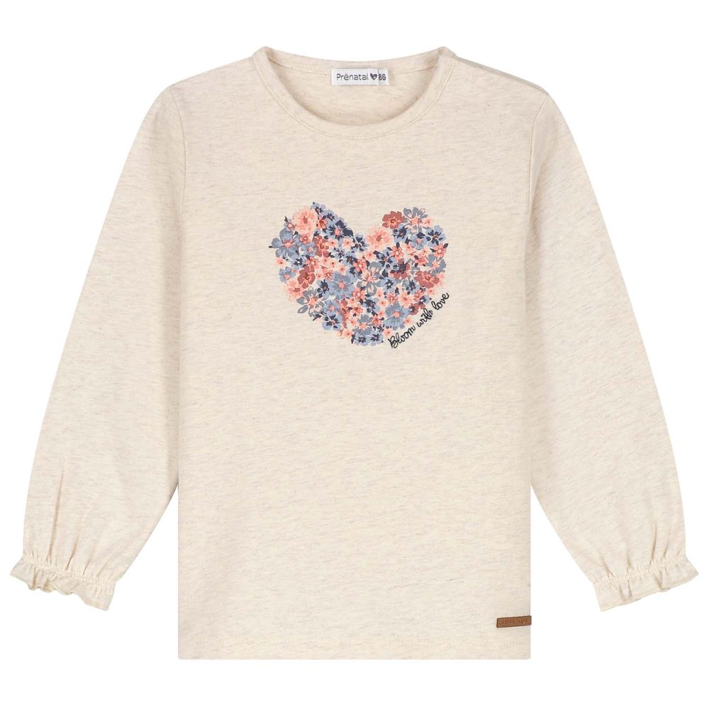 Prénatal peuter shirt - Light Brown Melange