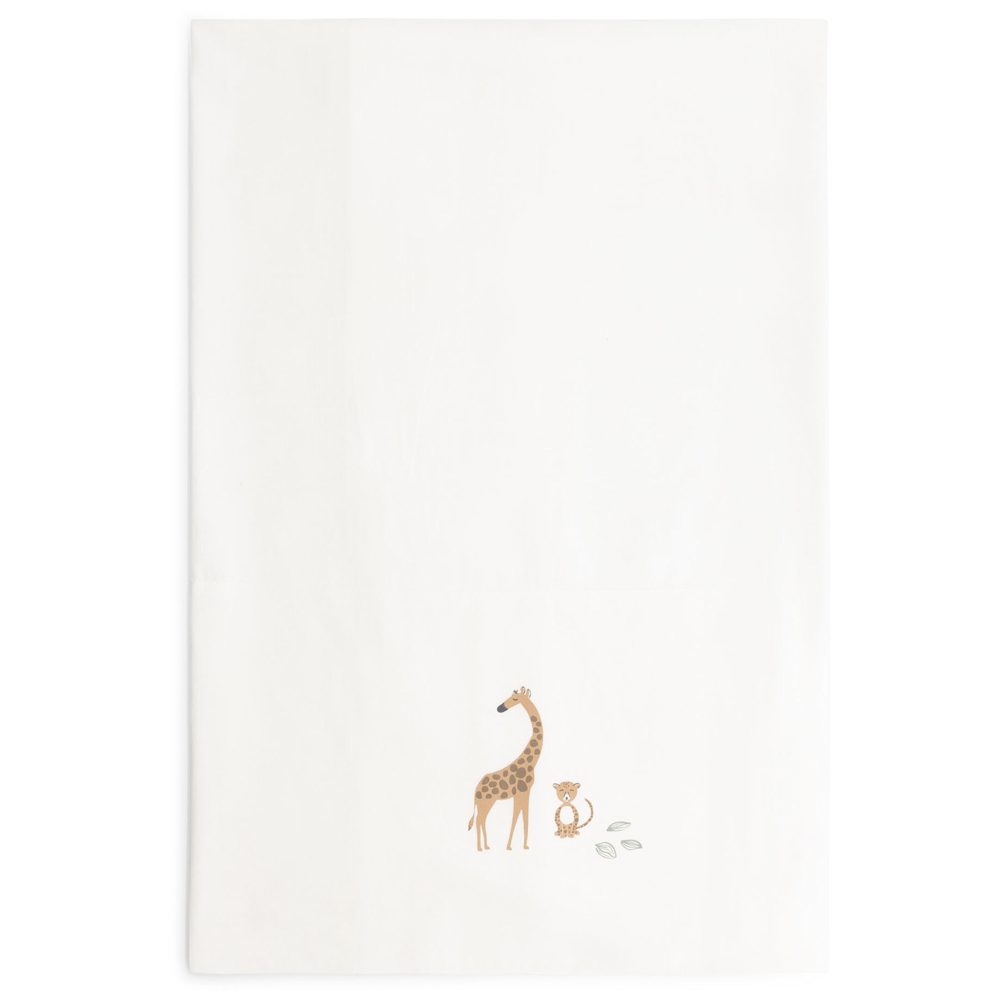 Prénatal ledikantlaken Savanne - Ivory White