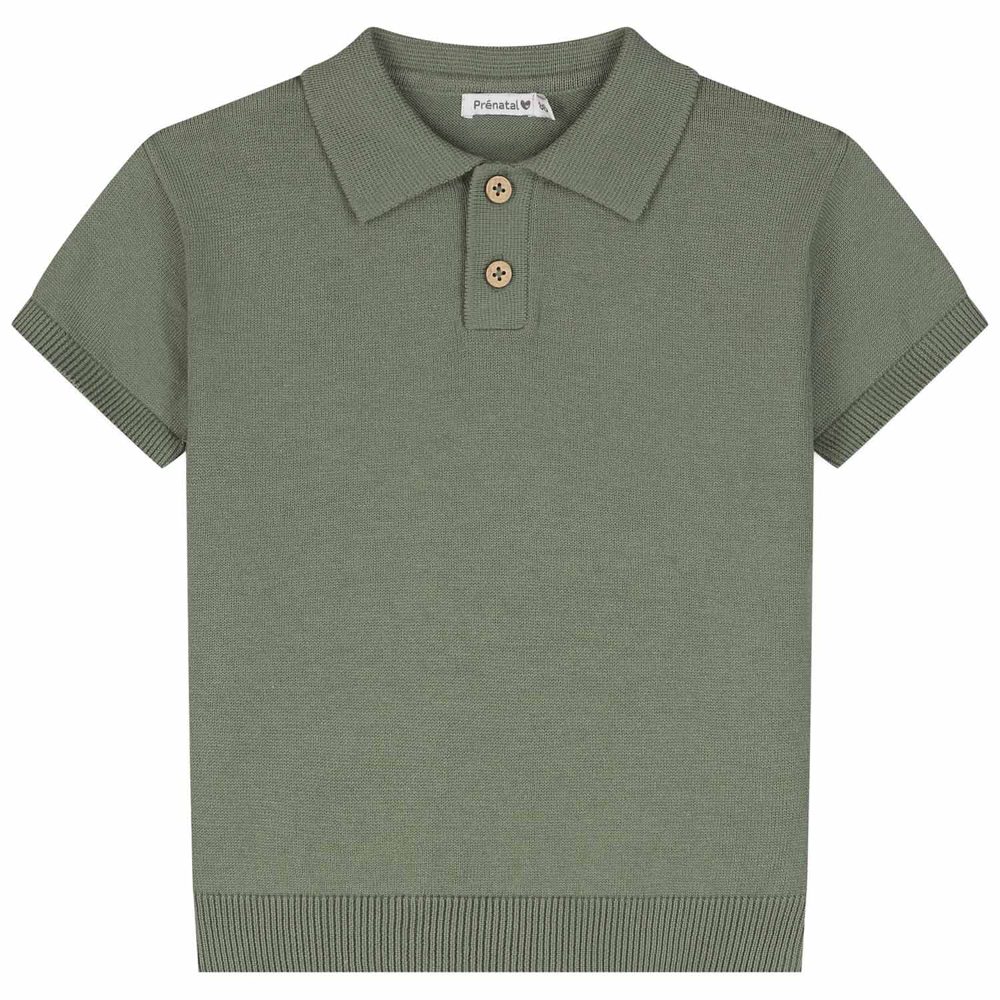 Prénatal baby polo - Light Khaki Green
