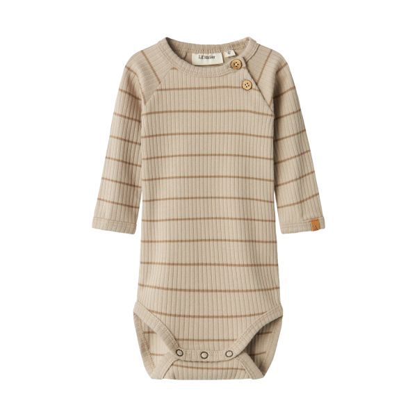 Lil' Atelier Romper - Gestreept - Mt. 68 - Pure Cashmere