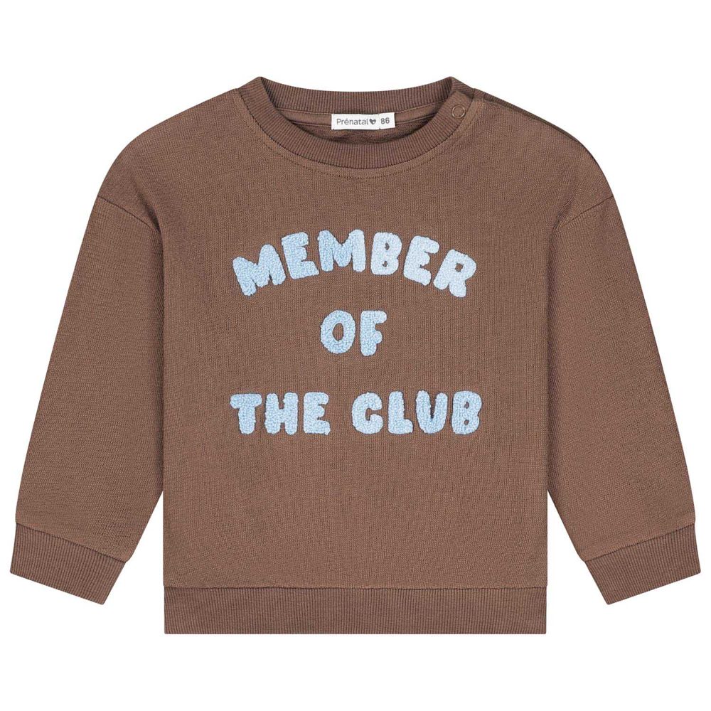 Prénatal peuter sweater - Mud Brown