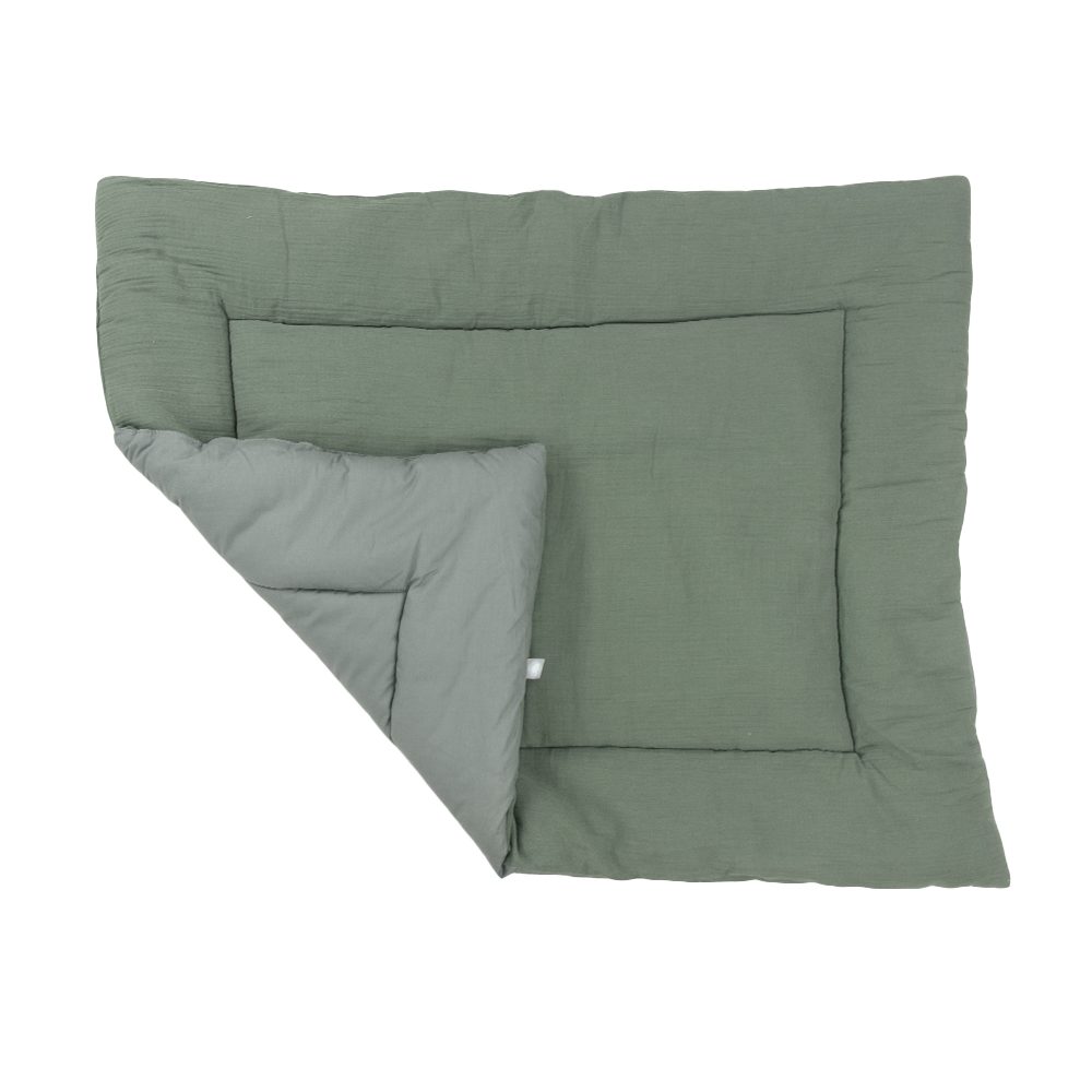 Boxkleed Funnababy 80x100 Muslin Green