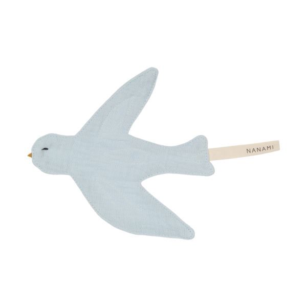 Nanami Bird Speendoekje - Light Blue