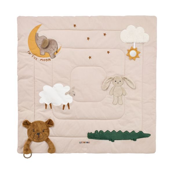 Liewood Speelkleed - Bernet Classic Activity Blanket - Sandy Multi Mix