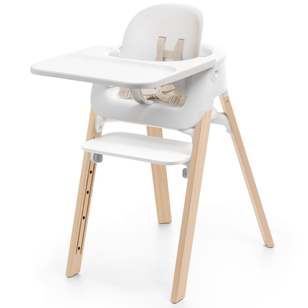 Stokke Steps meegroeistoel bundel - White