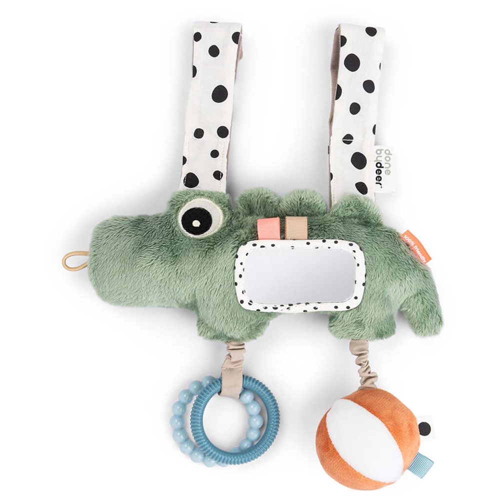 Done By Deer activiteitenknuffel Croco - Green