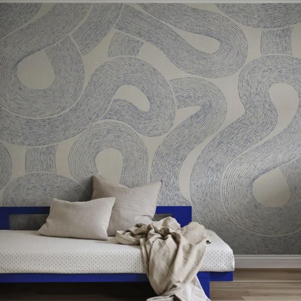 Sandberg Zen Behang - Indigo Blue – foto 2