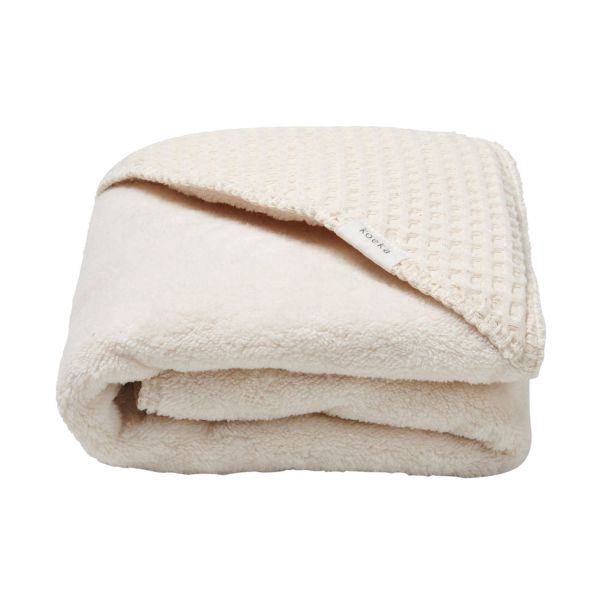 Koeka Teddy Wafel Omslagdoek - Natural