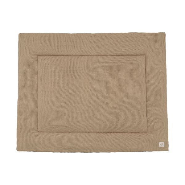 Jollein Sprinkle Knit Boxkleed - 75 x 95 cm - Hazel