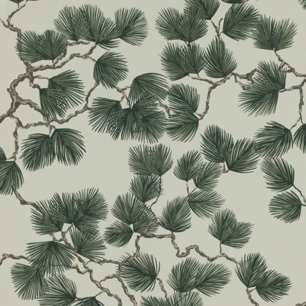 Sandberg Pine Behang - Green