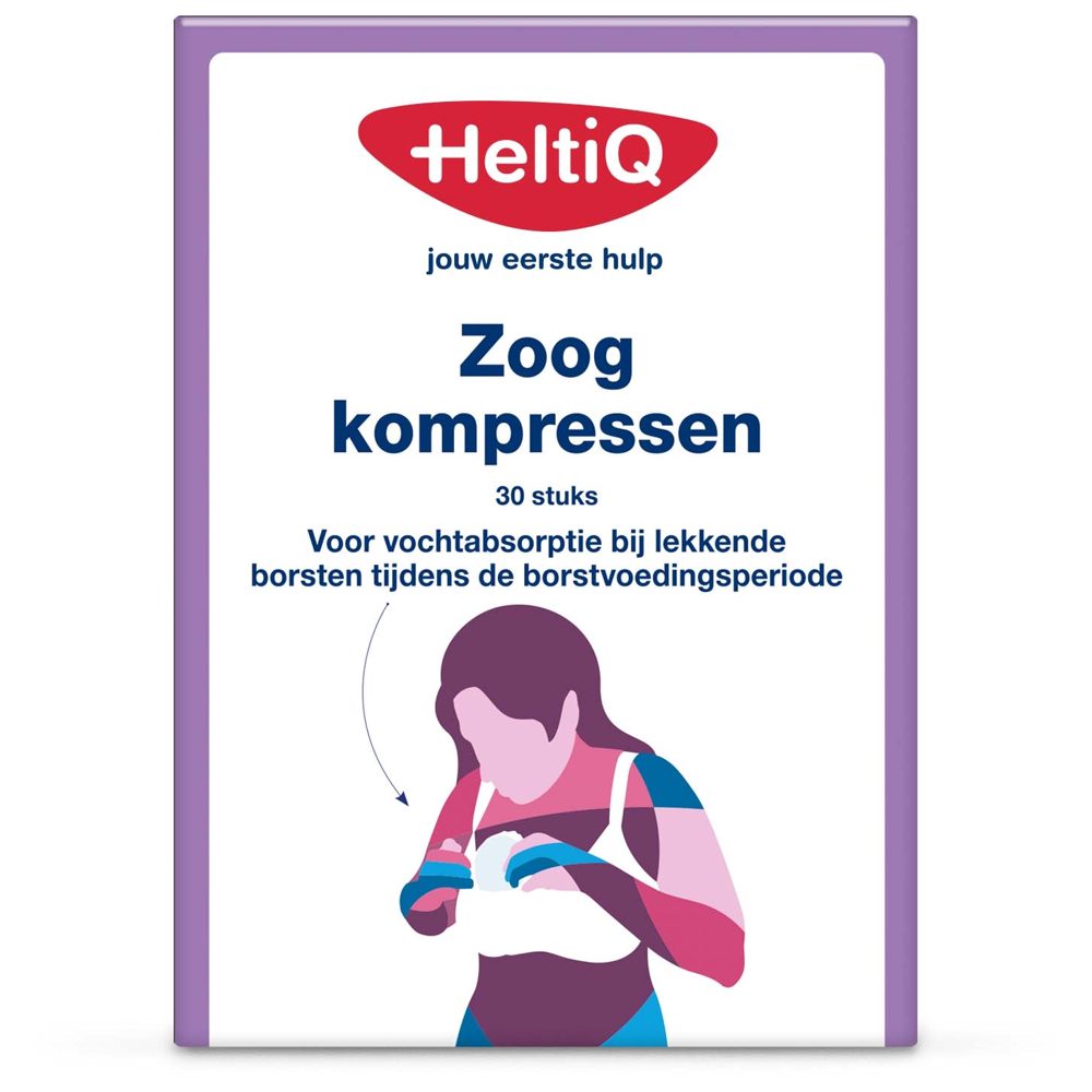 HeltiQ Zoogkompressen - White