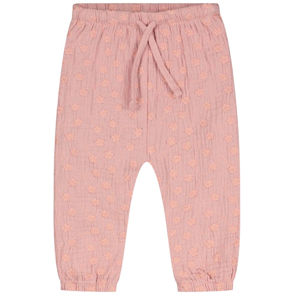 Prénatal newborn broek mousseline - Pink