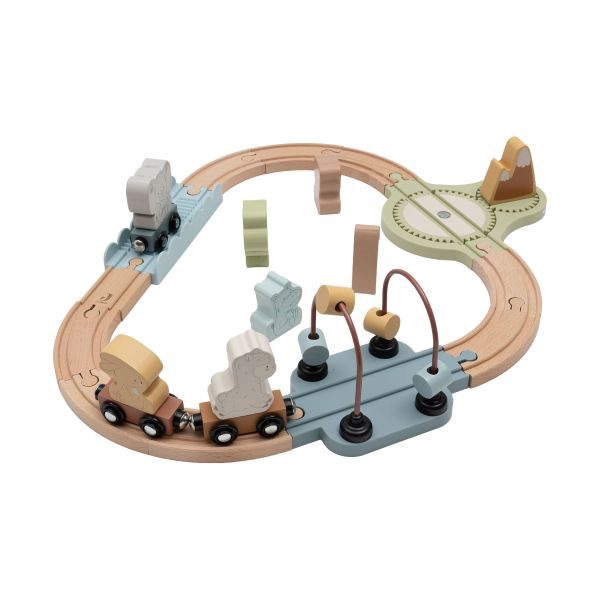 Jollein Jollies Houten Treinset – foto 2
