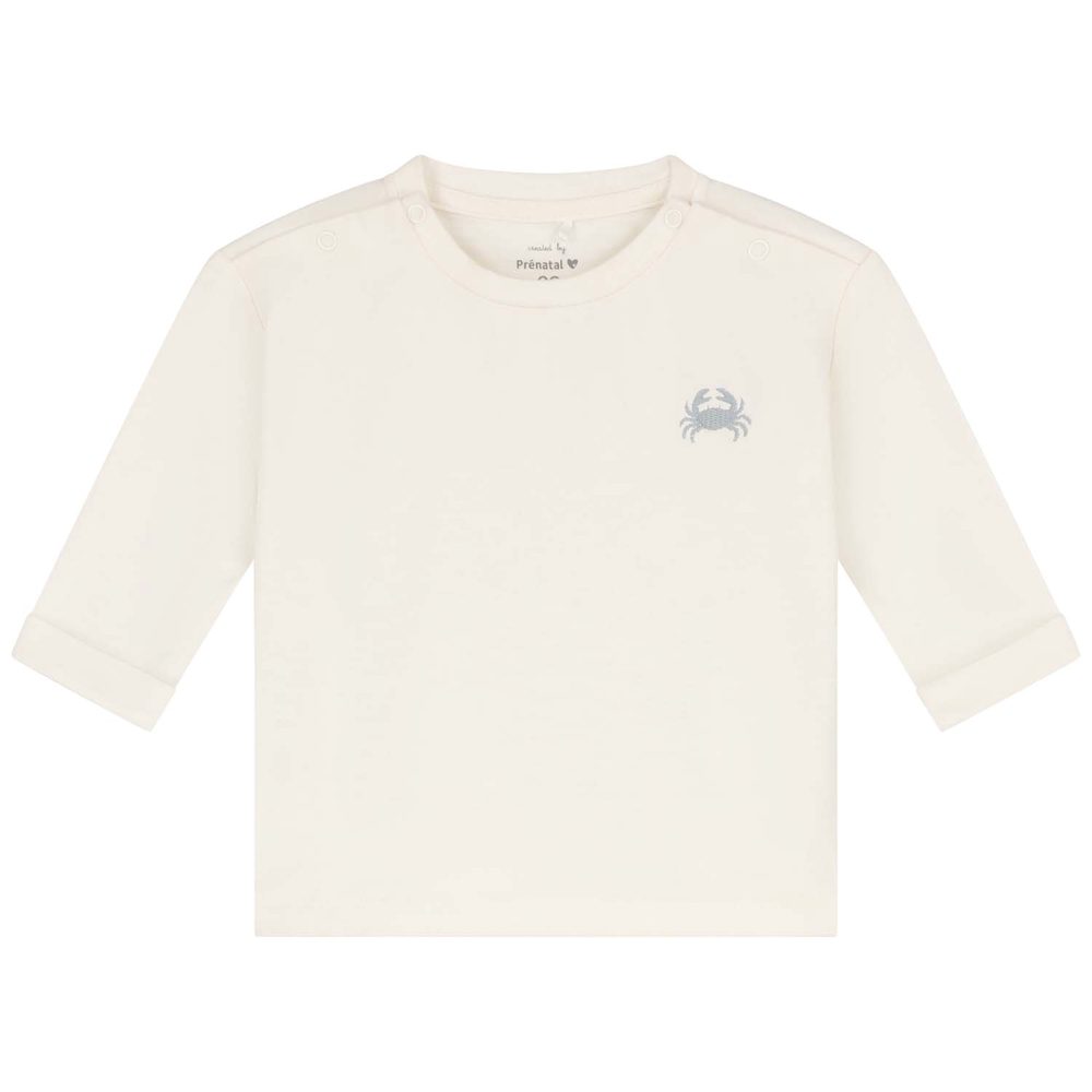 Prénatal newborn shirt - Ivory White