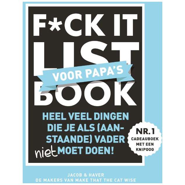 F*ck it list Book voor papa's - Multi