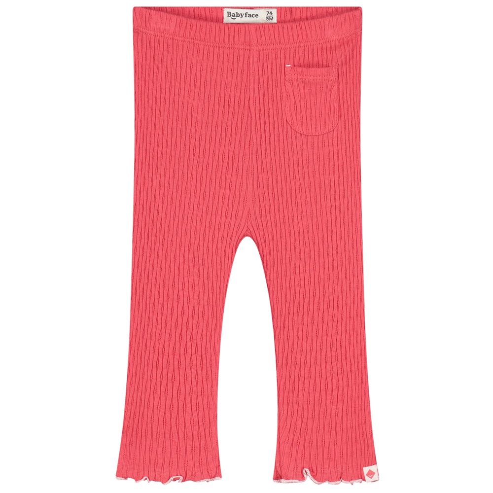 Babyface legging - Dark Coral Red