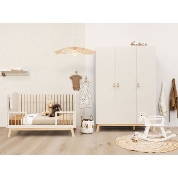 Bopita Lines 3‑Deurskast – Dune / Naturel – foto 6