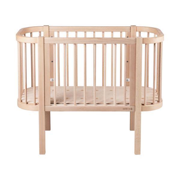 Sebra Bedside Crib – Wooden Edition