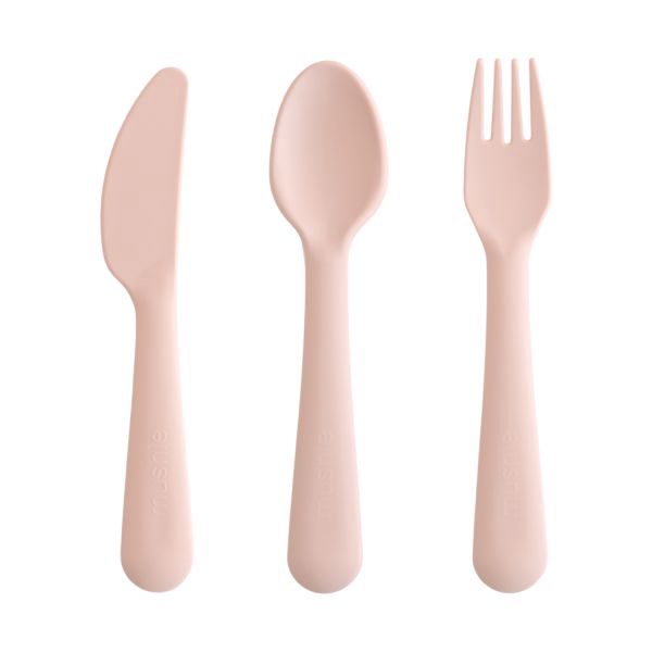 Mushie Bestekset - Blush