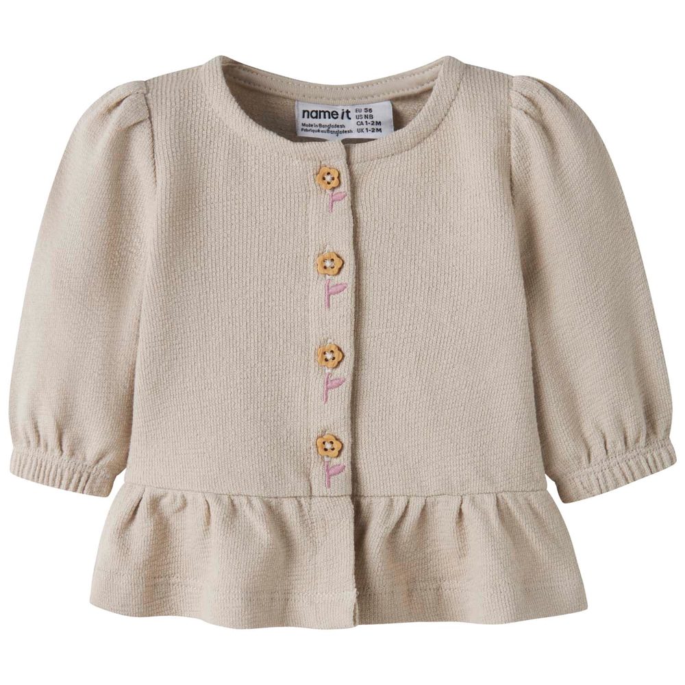 Name it baby shirt - Lightbrown
