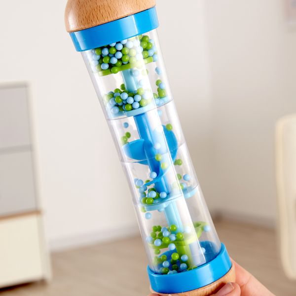 Hape Regenmaker met Kralen - Blauw – foto 11