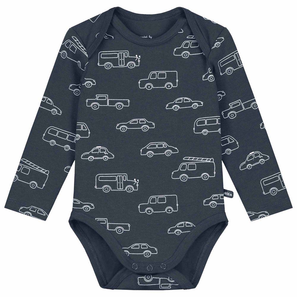 Prénatal romper auto's - Dark Bluegrey