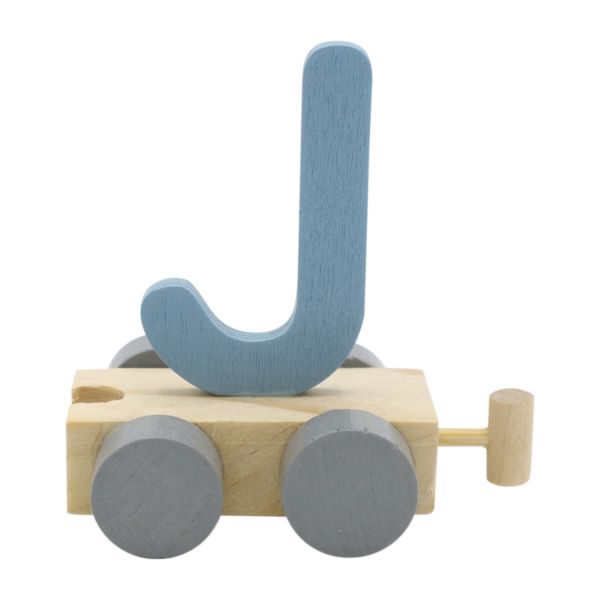 Jep! Kids Treinletter J Blauw