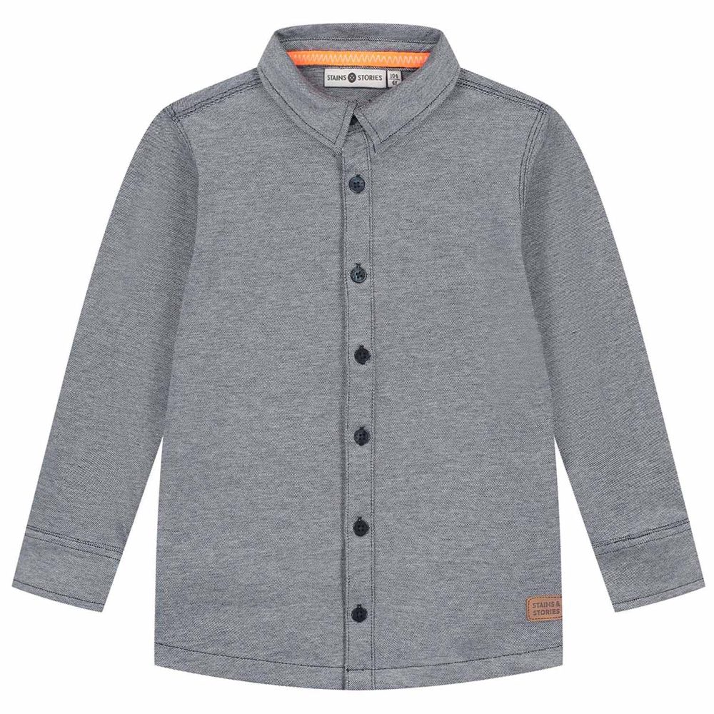 Stains & Stories peuter blouse - Blue