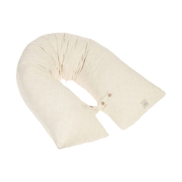 Nanami Multipillow / Voedingskussen - Embroidery - Naturel