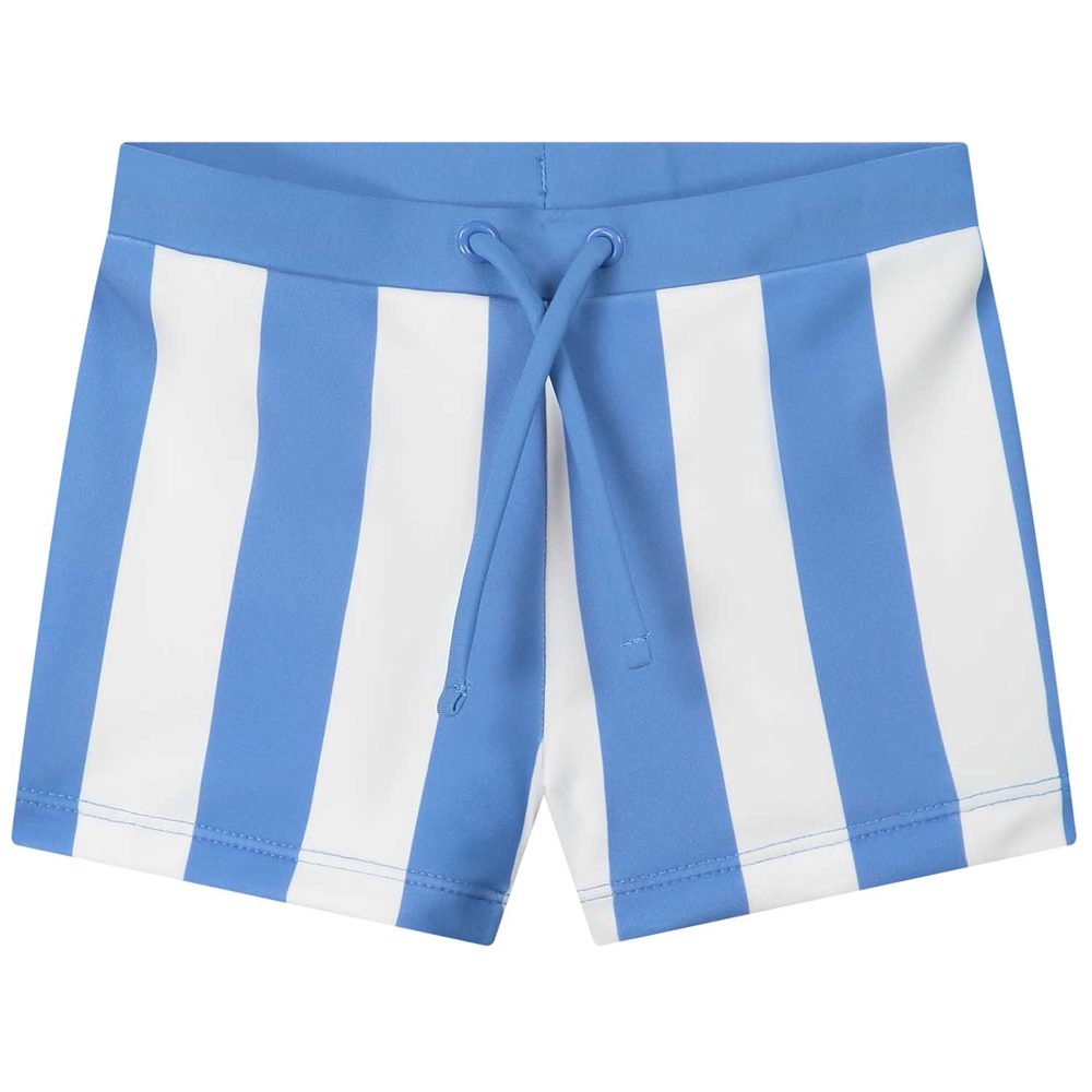 Prénatal kinder zwemboxer streep - Blue Shade