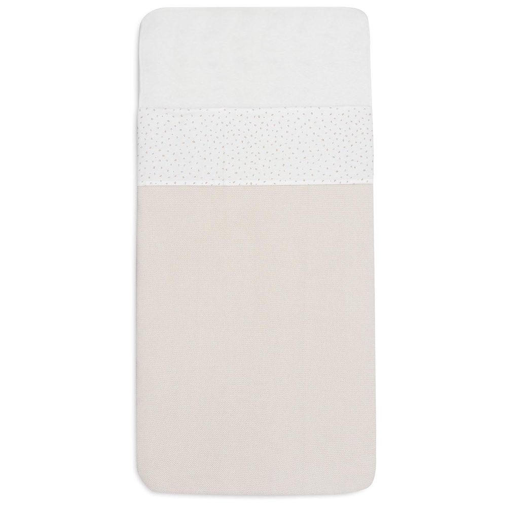 Jollein wieglaken leafy dream - Ivory White