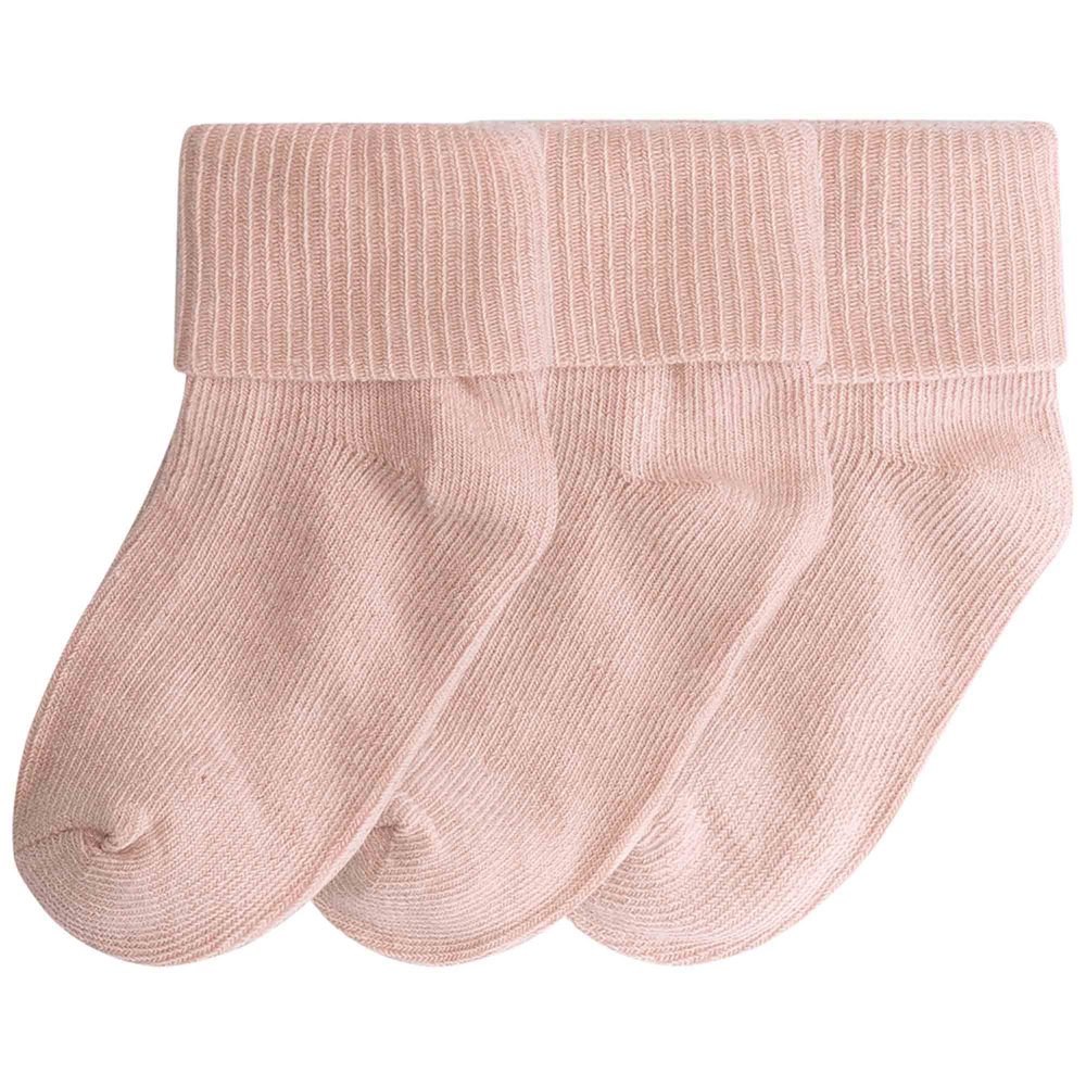 Prénatal kinder sokken 3 paar - Soft Pink