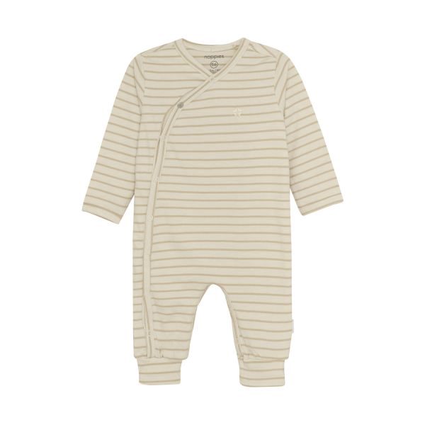 Noppies Nolan Boxpakje - Stripe - Maat 44 - Offwhite