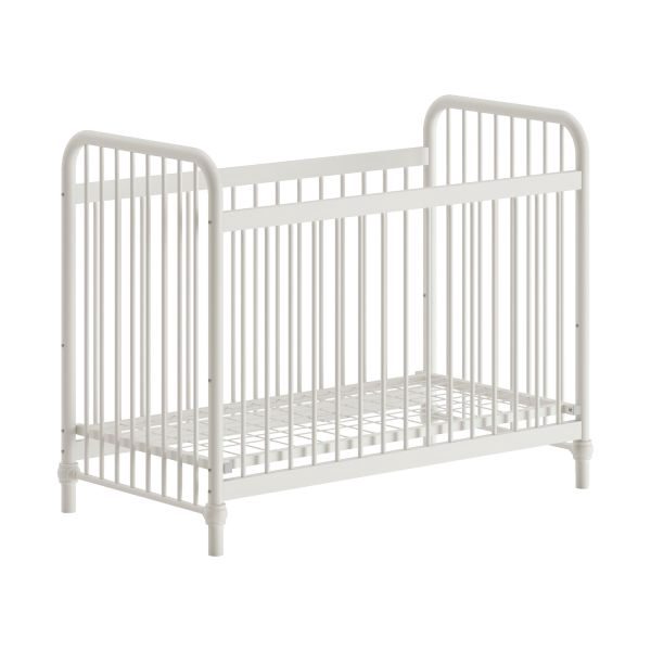 Vipack Bronxx Babybed - 60 x 120 cm - Mat Wit