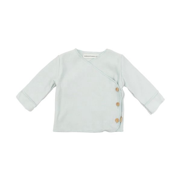 Bamboom Overslagshirt - 1 Mnd - Sky Grey