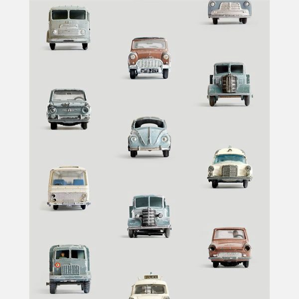 Studio Ditte Auto Behang Lichtgrijs