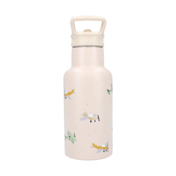 Kidzroom Drinkfles Small Talk - 350 ml - Beige – foto 3