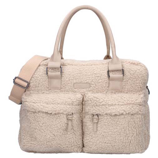 Kidzroom Hello Little One luiertas - Light Beige Grey