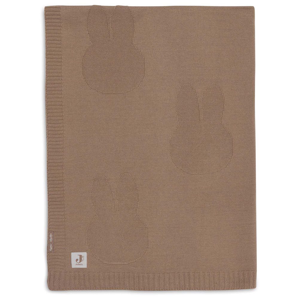 Jollein ledikantdeken Nijntje biscuit - Light Sand Brown