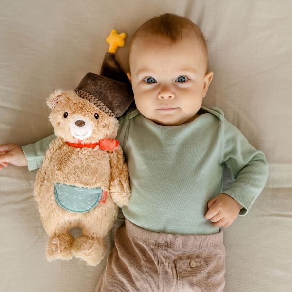 Fehn Knuffelbeer Bruno - 25 cm – foto 4