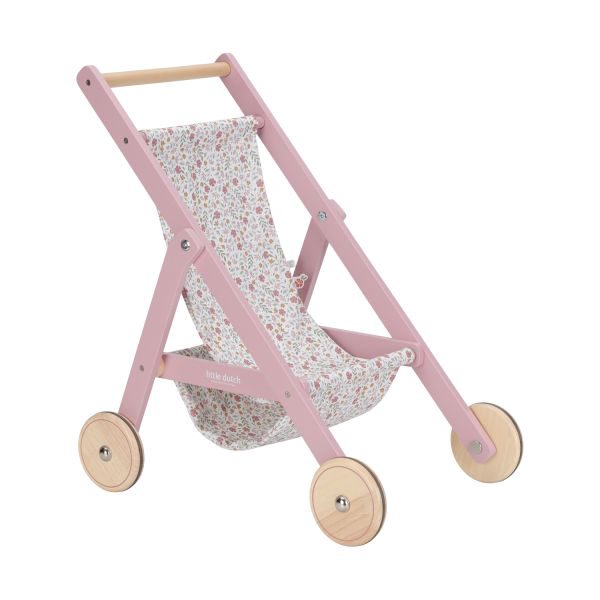 Little Dutch Poppenbuggy – Hout