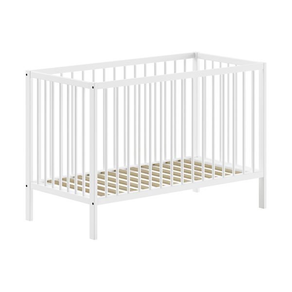 Vipack Dino Babybed - 60 x 120 cm - Wit