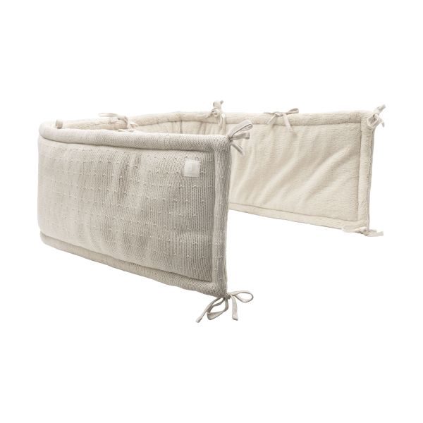 Jollein Sprinkle Knit Boxomranding - 180 x 30 cm - Sand