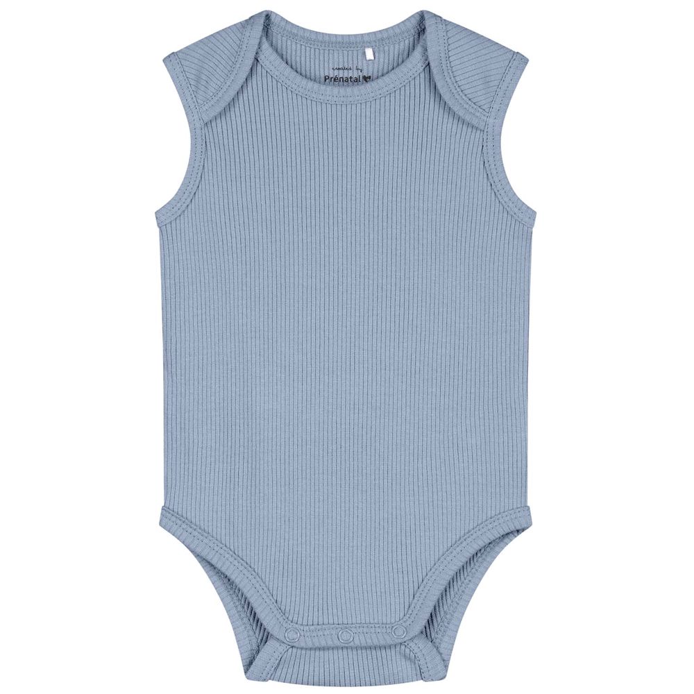 Prénatal romper rib - Blue