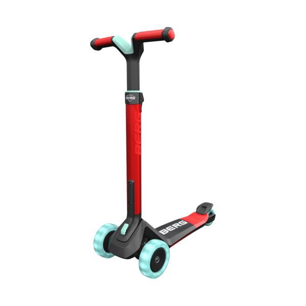 BERG Nexo Step Opvouwbaar Met Verlichting + LED Deck - Red 