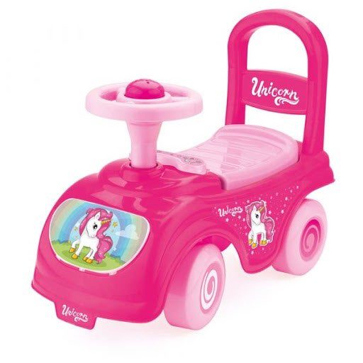 Loopauto Dolu Sit and Ride Unicorn Pink