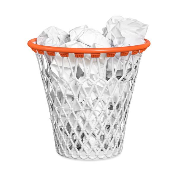 Balvi Prullenbak Basket - Polypropyleen - Wit
