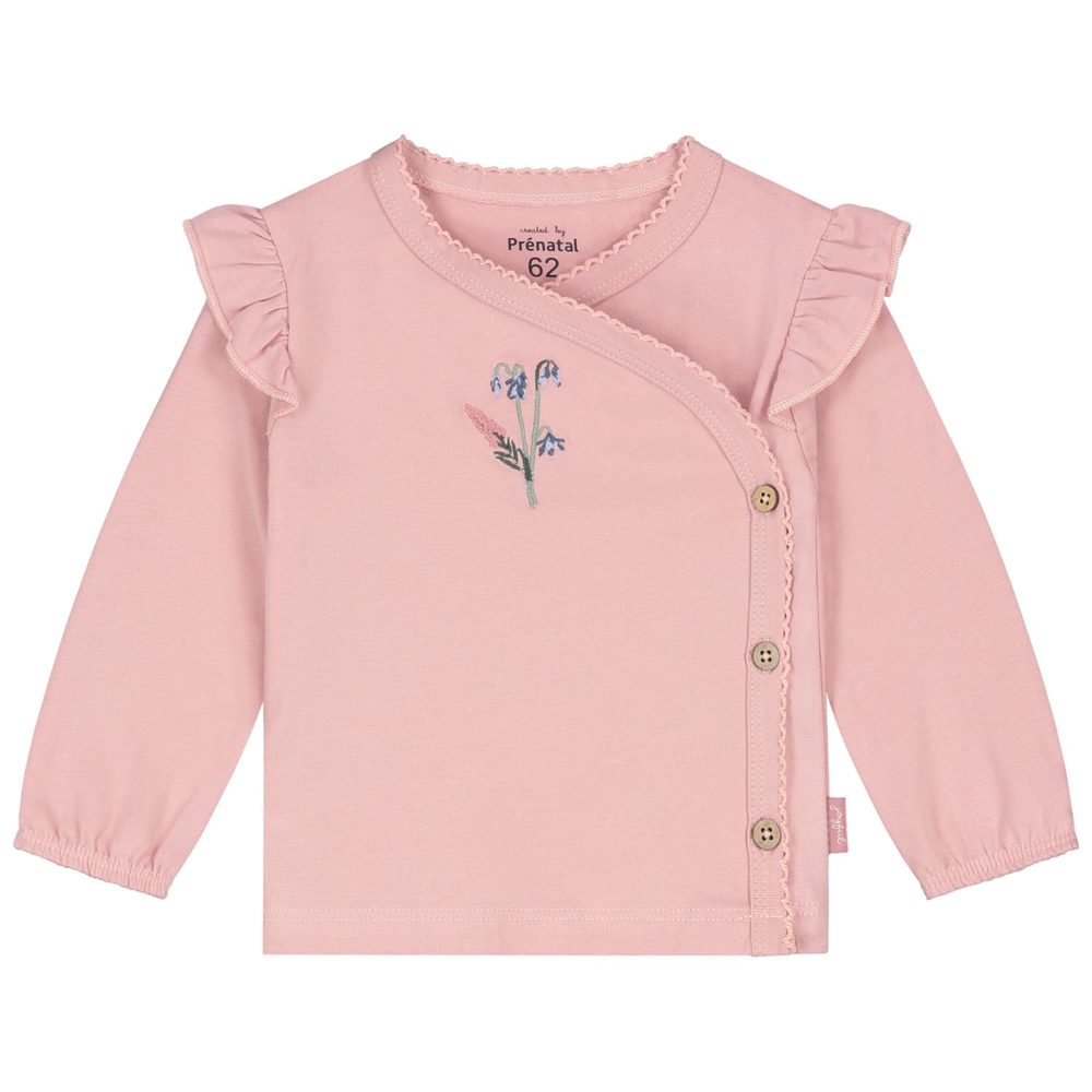 Prénatal newborn overslagshirt - Pink