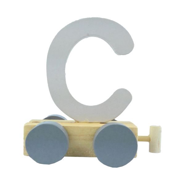 Jep! Kids Treinletter C - Wit