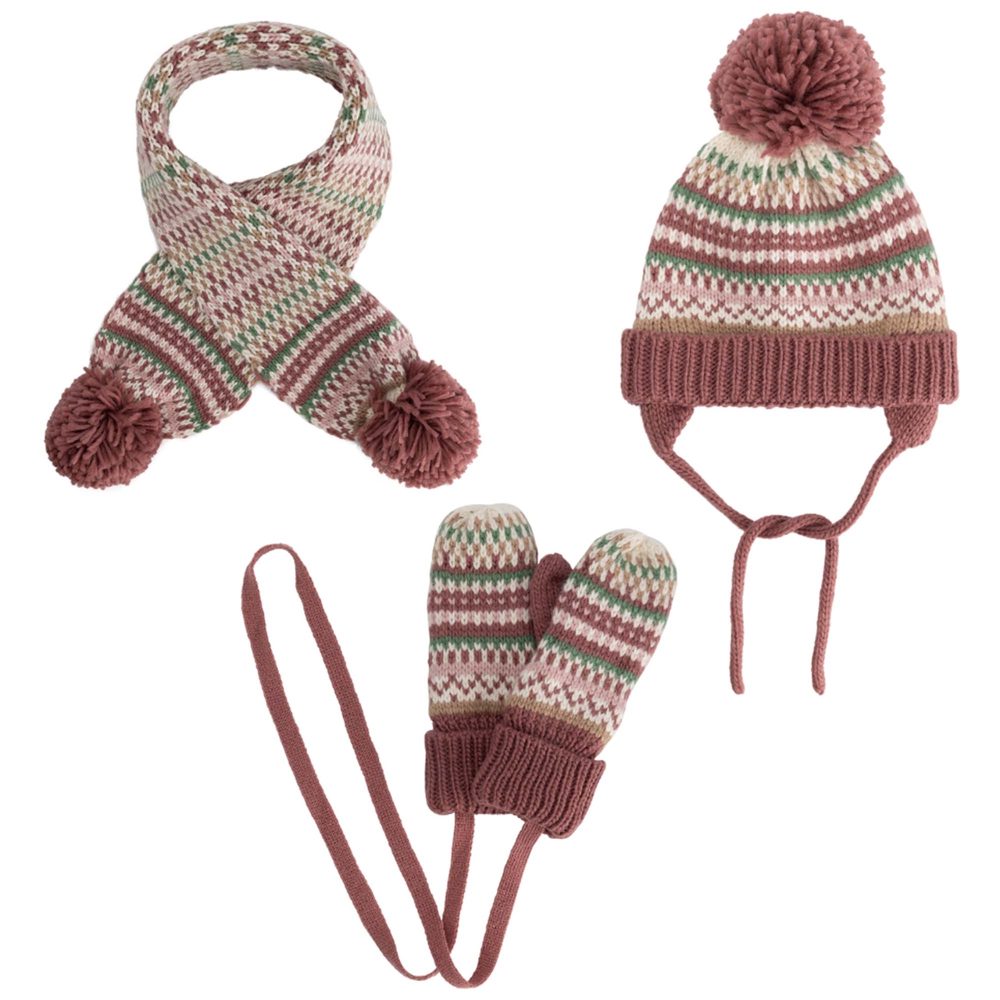 Prénatal peuter sjaal - Dark Red Brown – foto 2